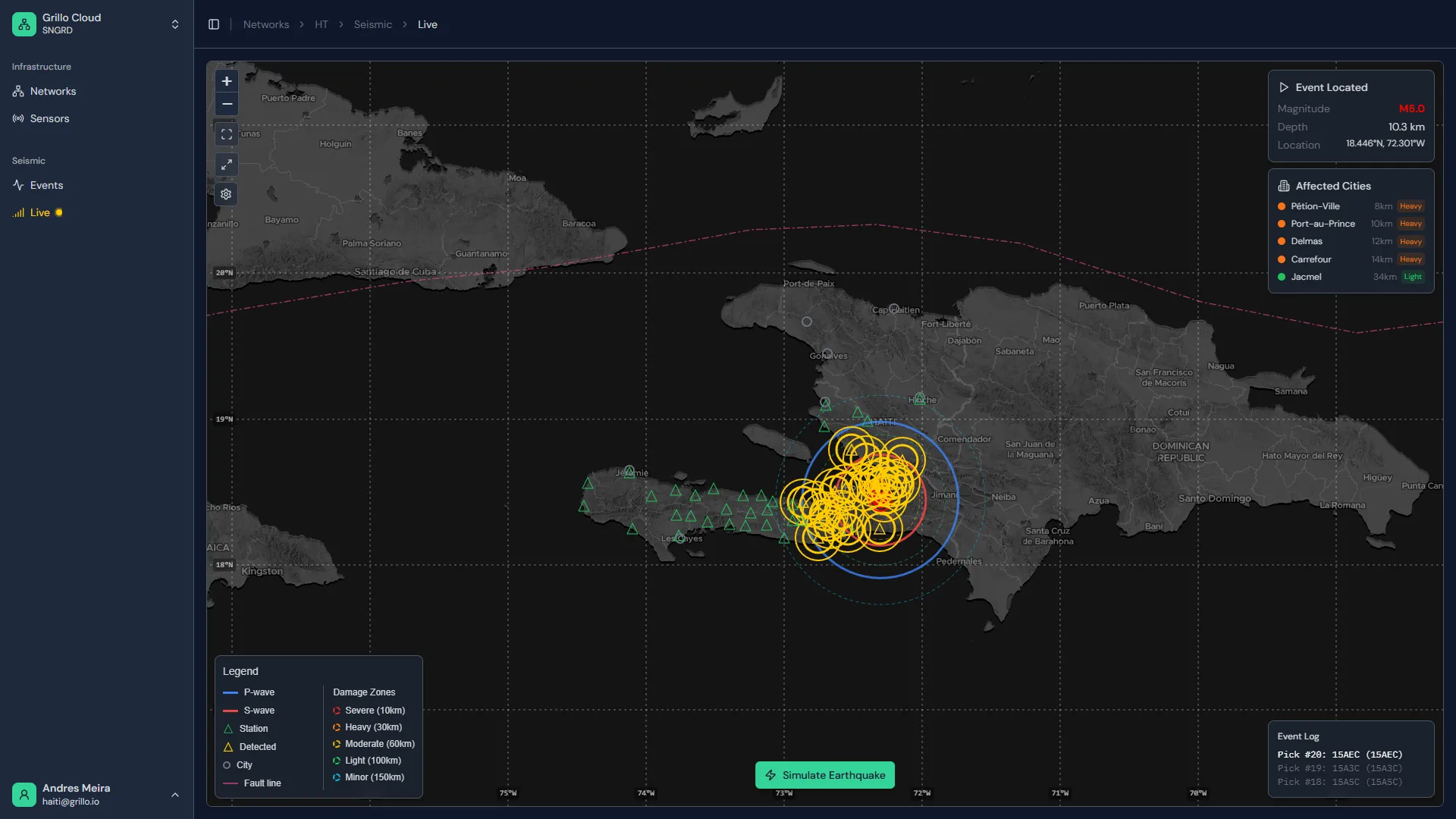 Introducing Grillo Cloud: Real-Time Seismic Network Management